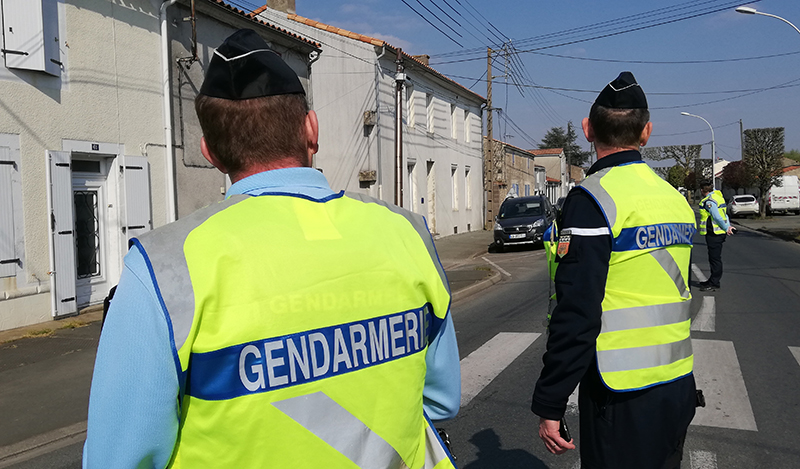 Gendarmerie contrôle routier