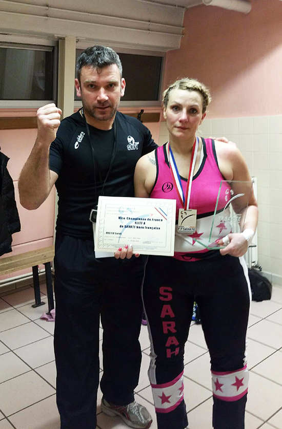 2016-03-21 sarah vice championne France