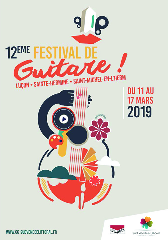 affiche festival guitare 2019