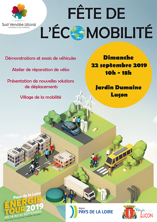 affiche Fête de l'éco mobilité 550