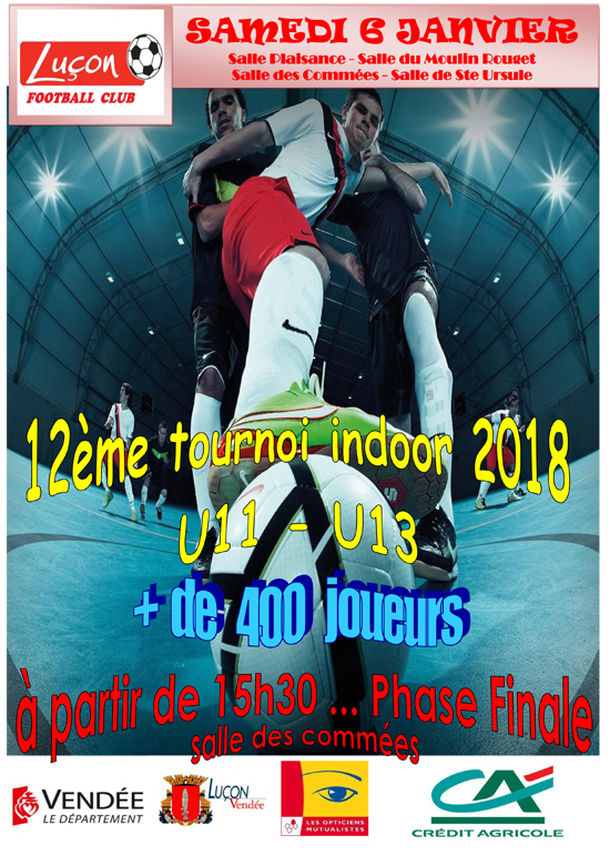 affiche tournoi foot