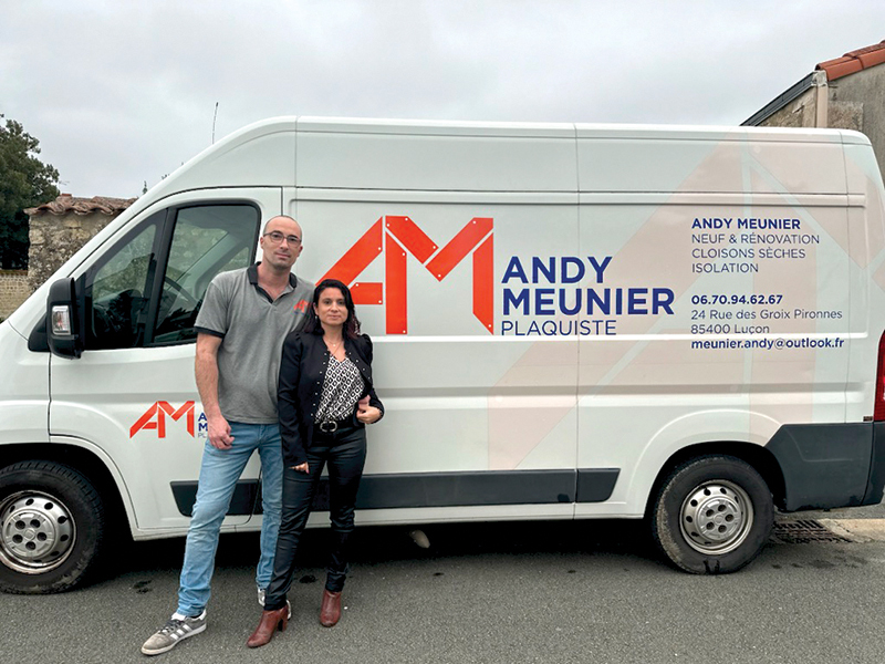 Andy Meunier, artisan