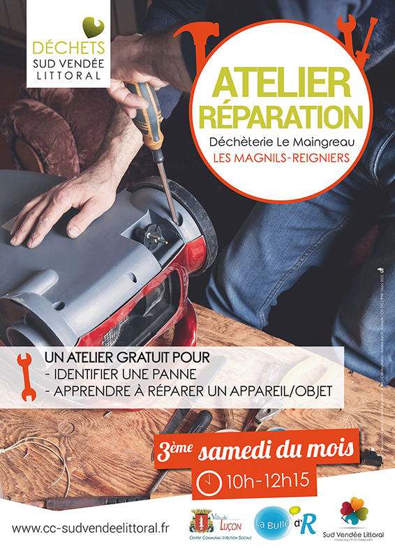 Atelier repair - flyer site