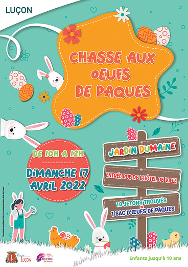 Chasse aux oeufs de Pâques