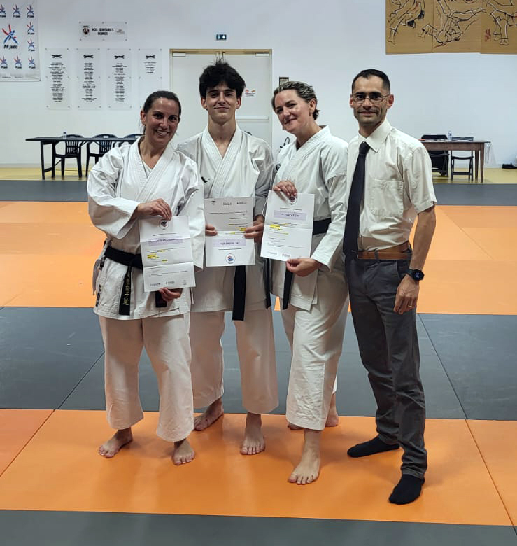 Emilie Migeon, Jules Villes et jennifer Gaubard