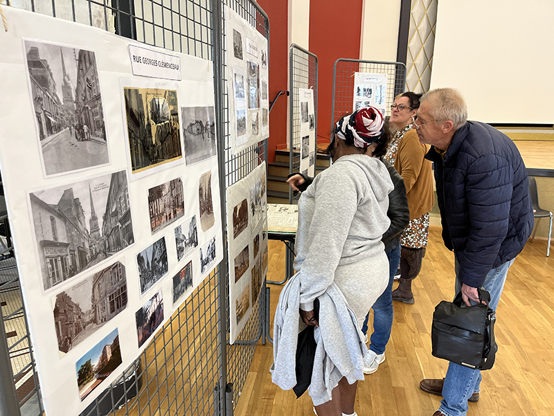 Exposition Luçon Autrefois, salle des fêtes