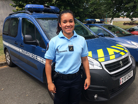 Gendarme Calypso Ronteau 22-07-2016