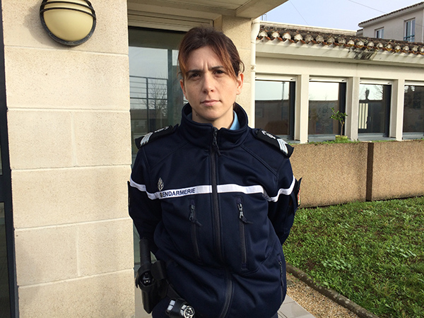 Gendarme Johanna Gosnet