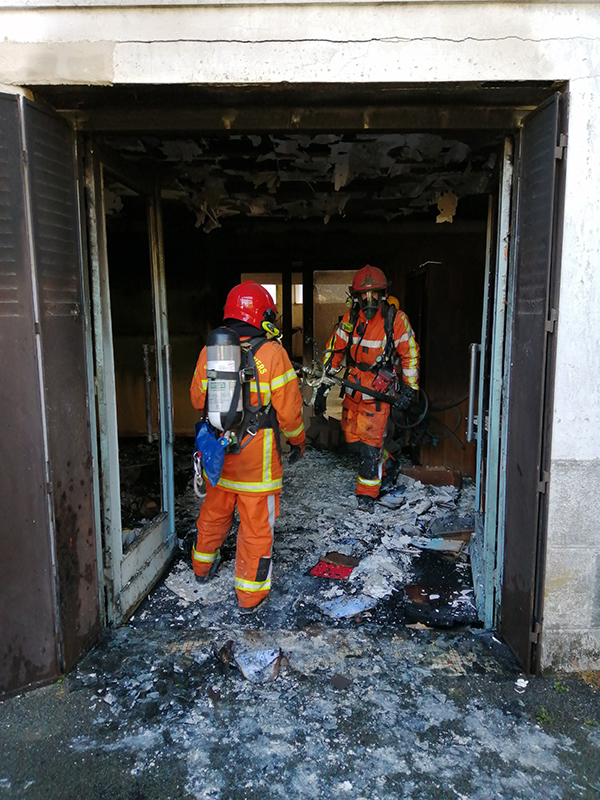 Incendie Boule d'or Luçon 2