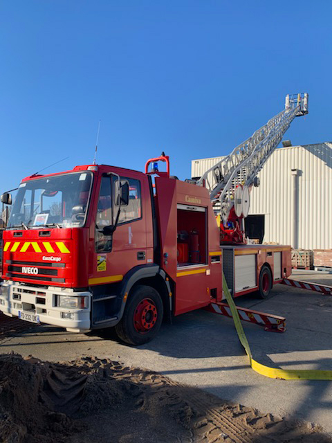 Incendie Bricomarché 13 janv - 2