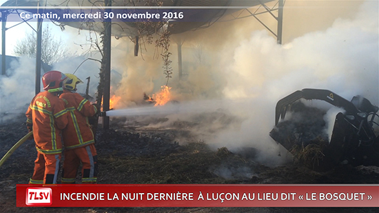 Incendie le Bosquet