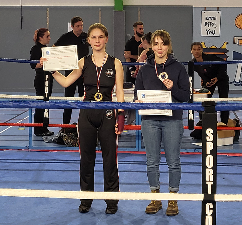 Inès Lardière Championne de ligue