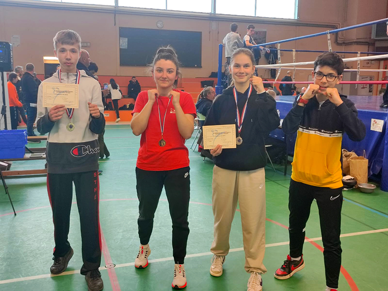 L'équipe du ring luçonnais finales zones à Rennes