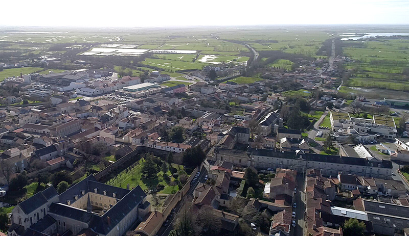 Luçon vue drone