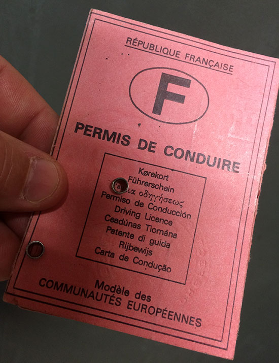 permis de conduire