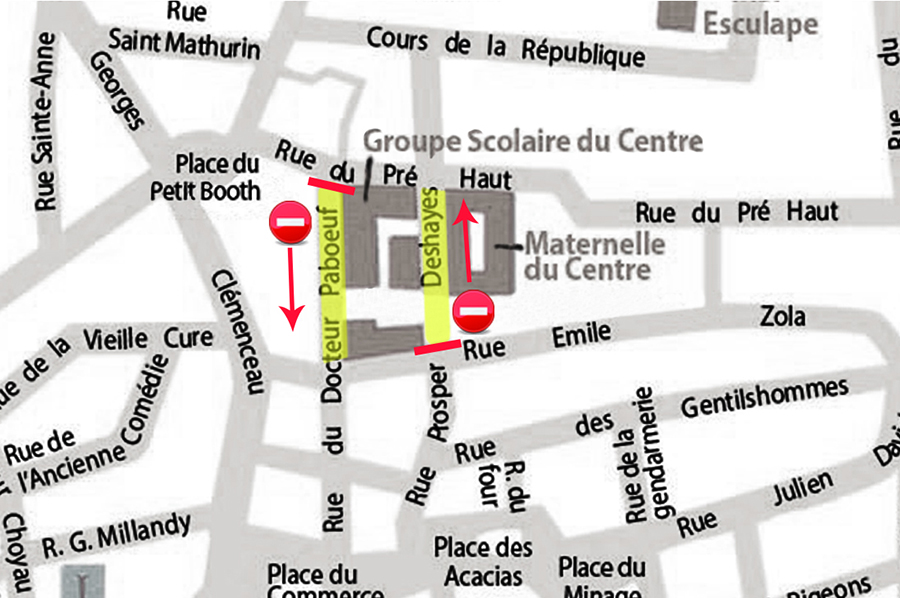 plan école centre