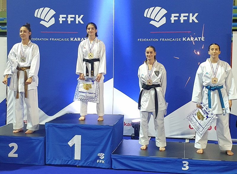 Sasha Vielle Open national Noris - Podium