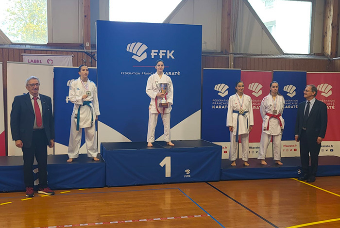 Sasha Vielle remporte la Coupe de France Kumité - 2