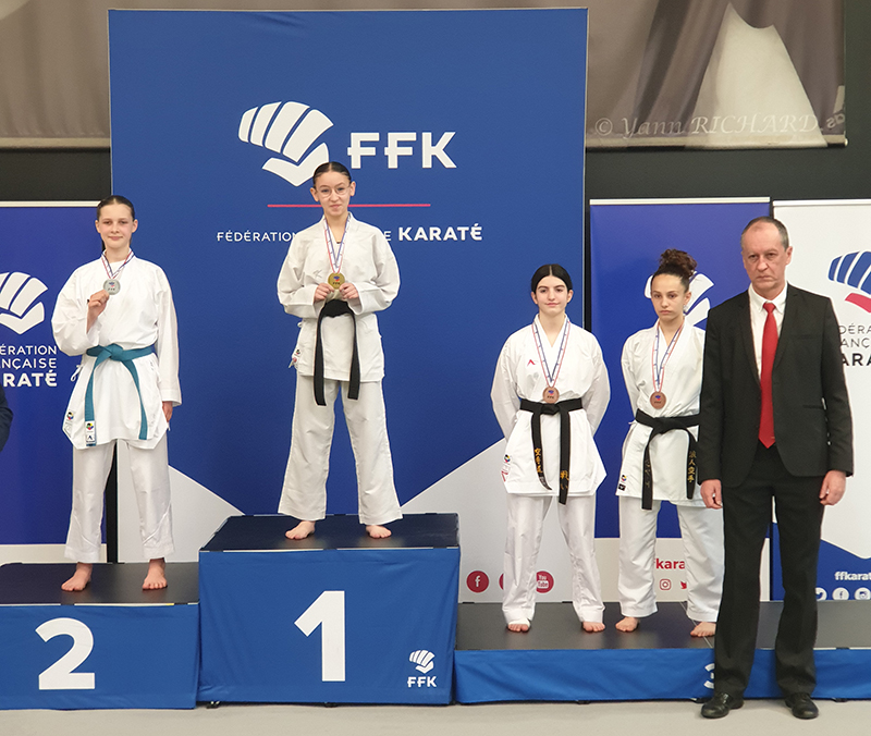 Sasha Vielle 3ème championnat France Cadets