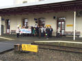 Gare de Luçon Manif 1