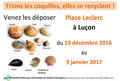 affiche collecte coquillages luçon 550