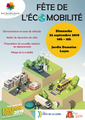affiche Fête de l'éco mobilité 550