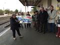 Gare de Luçon manif 3