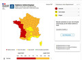 Météo-France canicule du 18-07-2022